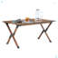 Table d'extérieur pliante 3 pièces et deux chaises