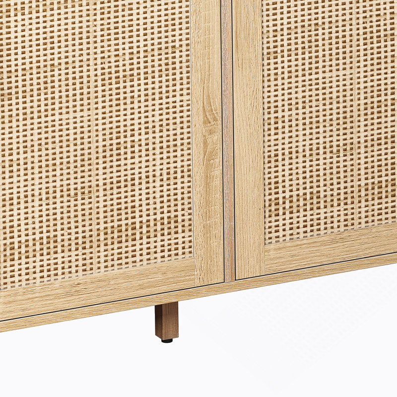 Armoire de rangement 62,6 po, Naturel