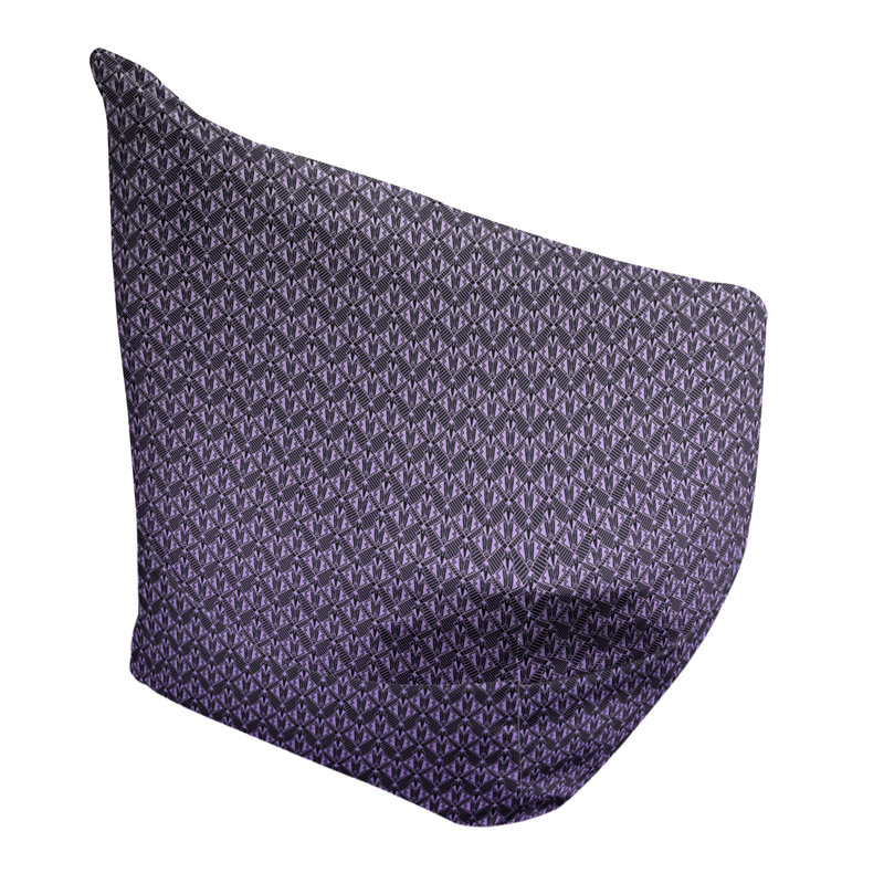Petite chaise à sacs à billes & Leffel, Pas de bourre, Mauve, H 86 po x L 2 po x P 43 po