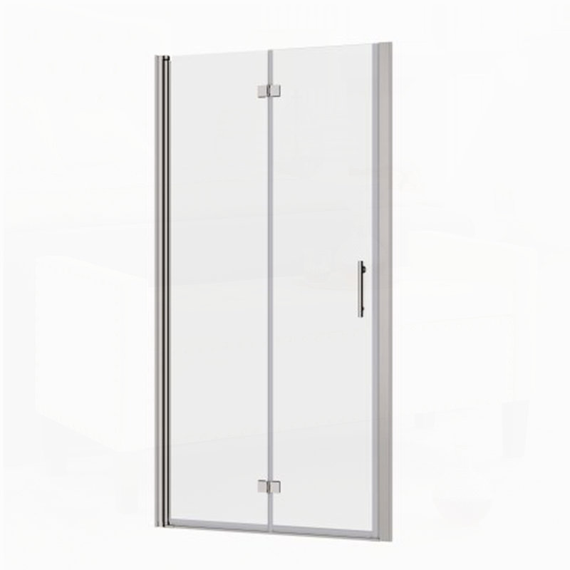 1 3/8" adjustment,universal pivot shower door, Chrome