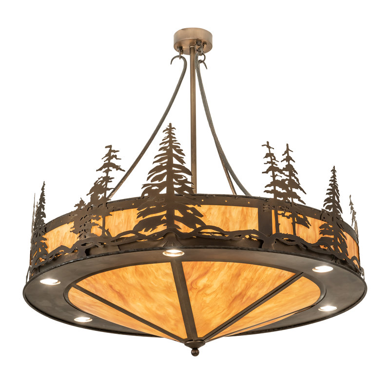 Rustic Lodge 18 - Light Pendant