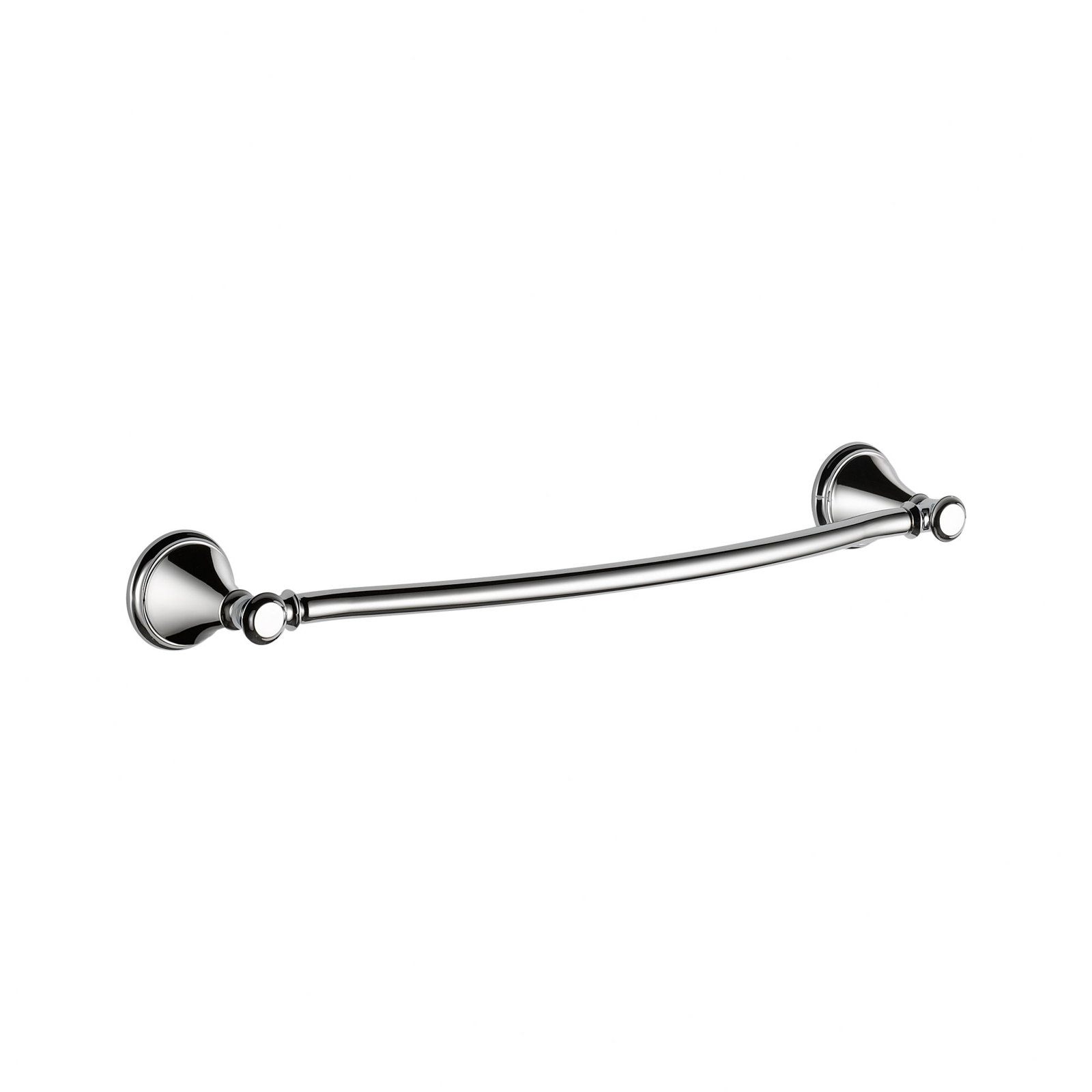Cassidy 18.06" Wall Mounted Towel Bar, Chrome