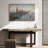 'Gondolas' Iron Hand Painted 3D Wall Art