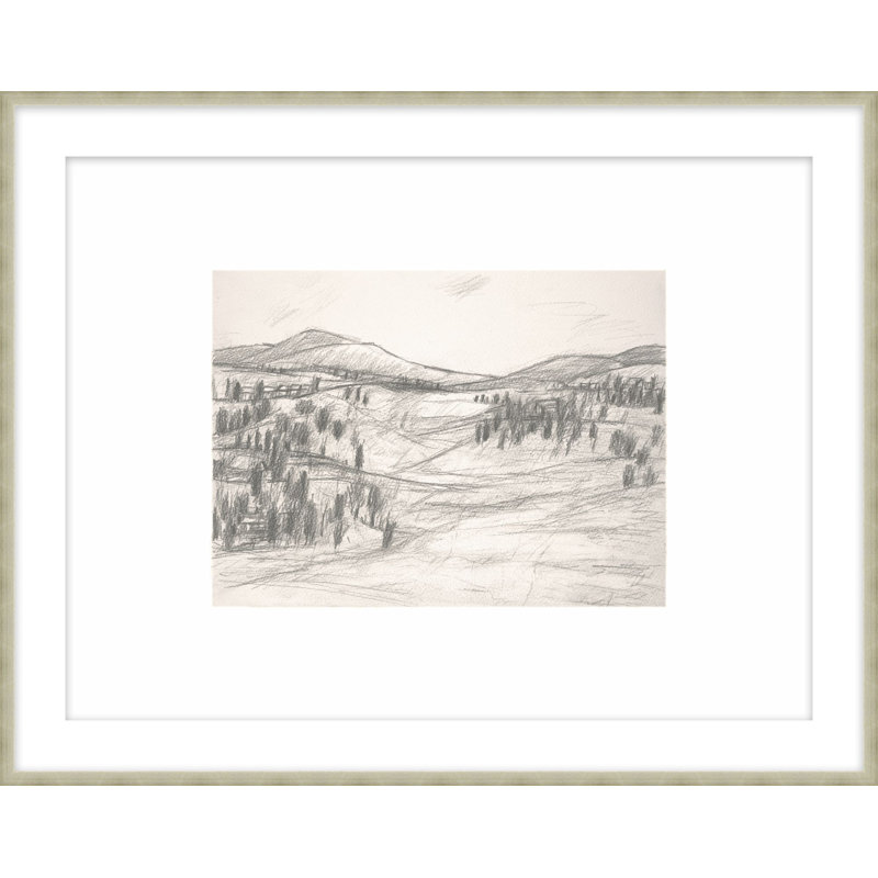 Rolling Landscapes 2 Print by Studio L57 Affinity, 30.5" H x 37.5" W