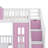 Transformable Twin-Over-Twin Bunk Bed With Adjustable Desk, Converting Lower Bunk Into A Functional Work Area-114346278