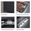 Rectangle Aluminum Propane Smokeless Fire Pit Table