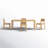 Beechgrove Solid Wood 5 Piece Dining Set
