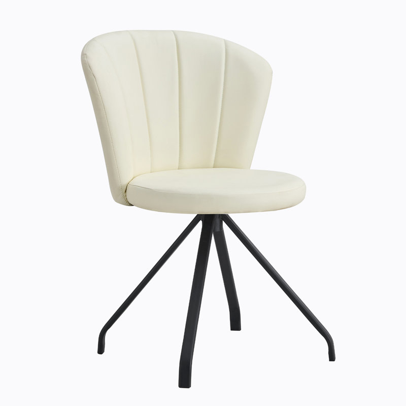 Chaise de bureau Goce, Blanc