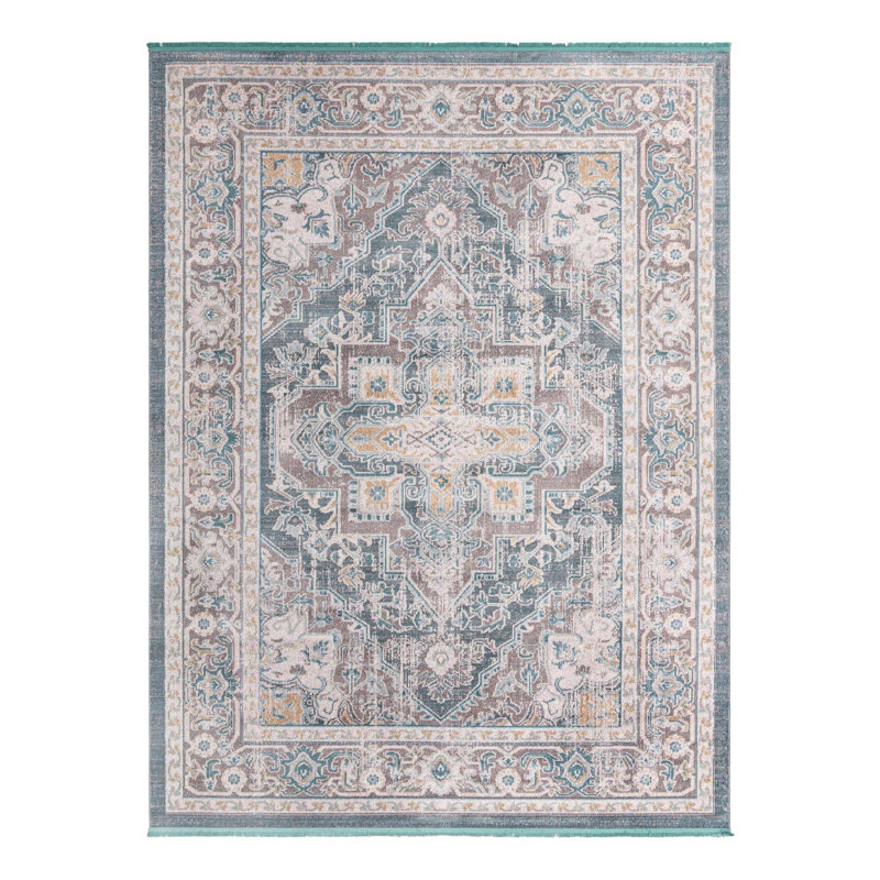 Tapis oriental gris Folmar, Rectangle 10 pi x 13 pi 1 po