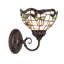 7" Wide Roseborder Wall Sconce-2083486750-2083486749