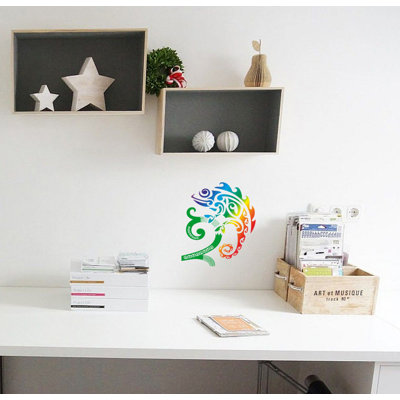 Chameleon Decal Chameleon Sticker Chameleon Wall Decor