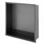 Niche de douche en acier inoxydable, noir bronze industriel-1130973430-1130973431