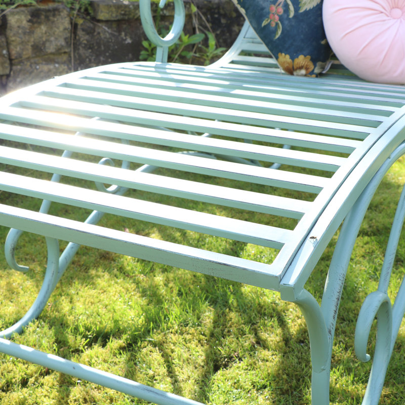 23cm Long Single Chaise, Green