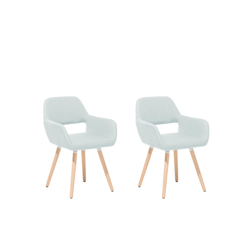 Alida 49cm H Upholstered Armchair, Light Grey