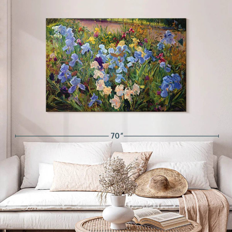 Harnek The Iris Bed, 32" H x 48" W