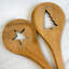 Euro Holiday Spoon Set - Beechwood