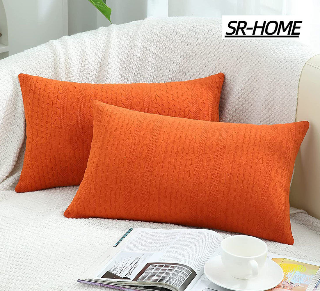 SR-HOME Polyester Pillow Cover