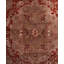 Overdyed Hand-Knotted Wool Modern-Contemporary Brown Area Rug 6' 9" x 6' 9"