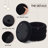 Leiani 19.5" W Round Upholstered Storage Ottoman -731181779