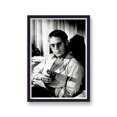 Steve Mcqueen In Scene From The Getaway - Single Picture Frame Print