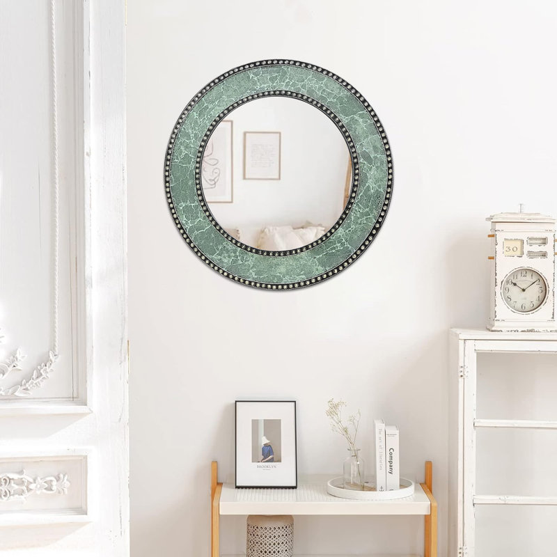 Miroir mural Cobberas, Vert écume de mer