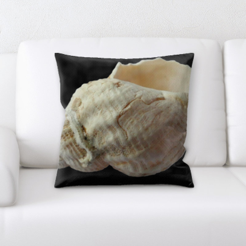 Hosley Faux Leather Throw Pillow