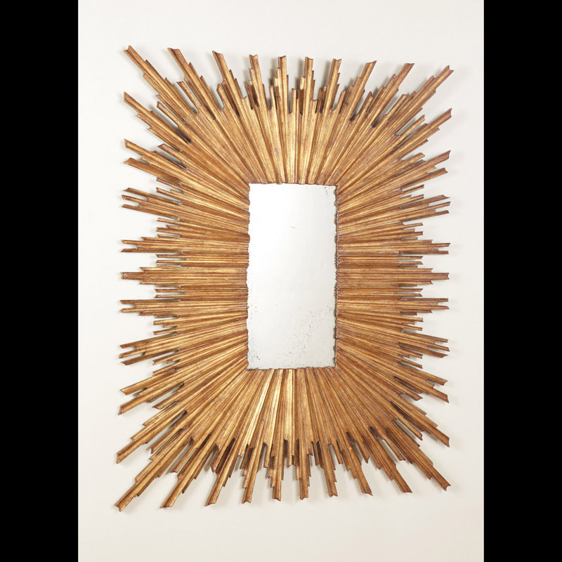 Italian Wall Mirror, Gold