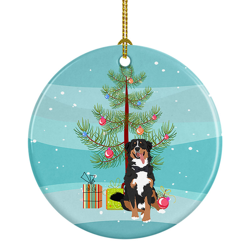 Ornement de Noël en forme de bouvier bernois # 1, Bouvier bernois # 1