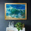 Green Flash encadré sur toile-95889896-95889897