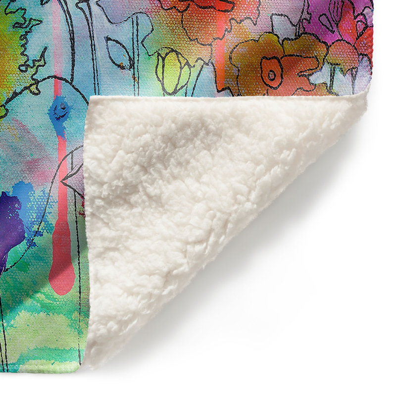 Couverture sherpa doux sublety, l 68 po x L 80 po