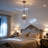 Modern 3 - Light Crystal Sputnik Chandelier Dimmable