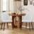 Linen Upholstered Side Chair with Solid Wood Legs (Set of 2)-587128351