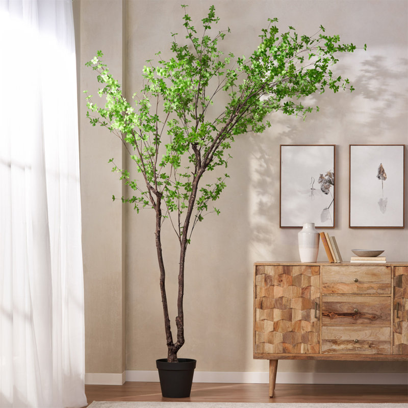 Arbre à feuilles 300CMARTIFICial, 118 po x 78,5 po