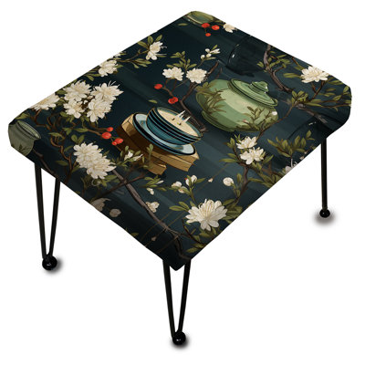 Serene Tea Cerémonie - Repose-pieds rectangulaire chinois