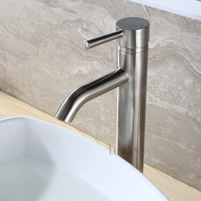 Vessel Sink Bathroom Faucet with Drain Assembly