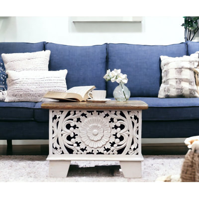 Table de bout en bois massif Fittleton