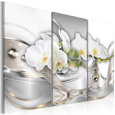 Floral Botanical - 3 pièces sur toile tendue