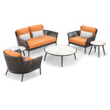 Nette Outdoor 6 - Piece Conversation Set