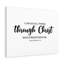 Strengthens Philippians 4:13 - Wrapped Canvas Print-749004801