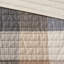 Couette 6 pièces à chevrons, couleur neutre, motif à carreaux Buffalo, coussins imprimés cousus à la main, style neutre et décoratif, avec toutes les fonctionnalités.