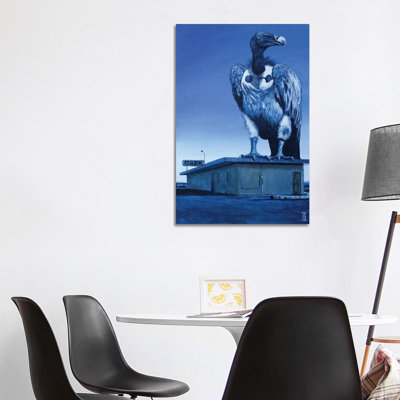 Dusk Of The Vulture by Alec Huxley - Wrapped Canvas Print
