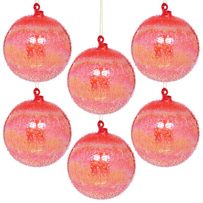 Sparkling Ombre Ornament, Small, 4.75 Inches