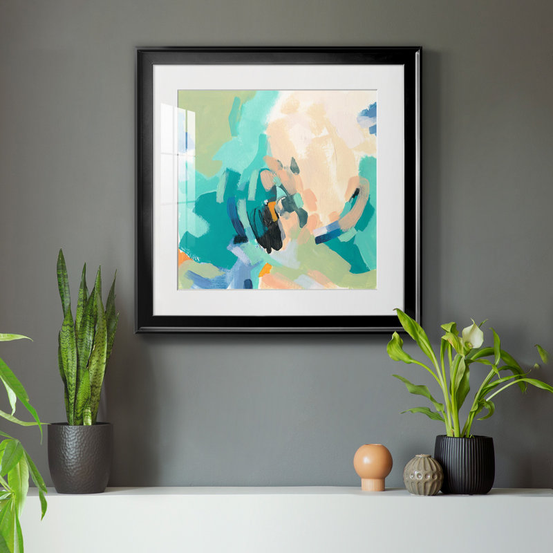«Soft Serve I-Premium», reproduction encadrée prête à être accrochée, H 30,5 po x l 30,5 po x P 1,5 po, Blanc