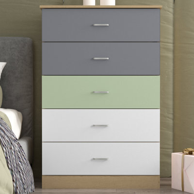 Commode 5 tiroirs Allyannah