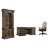 Rhapsody Piece Configurable Executive Desk Office Set