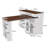 53.14'' Extendable Kitchen Island Set-828722808