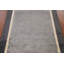 Tapis gris fait à la main Gabbeh