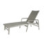 Rust Proof Aluminum Frame Outdoor Lounge Chair, Wicker Mesh Recliner with Armrest for Patio Backyard (No Umbrella)-1768005328-1803705643
