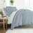 8-Piece Bedding Bundle - Solid Duvet Cover, Comforter Insert, and Patterned Sheet Set-99311846-99311860