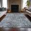 Machine Washable Indoor/Outdoor Xhevrie Blue Rug-111946783